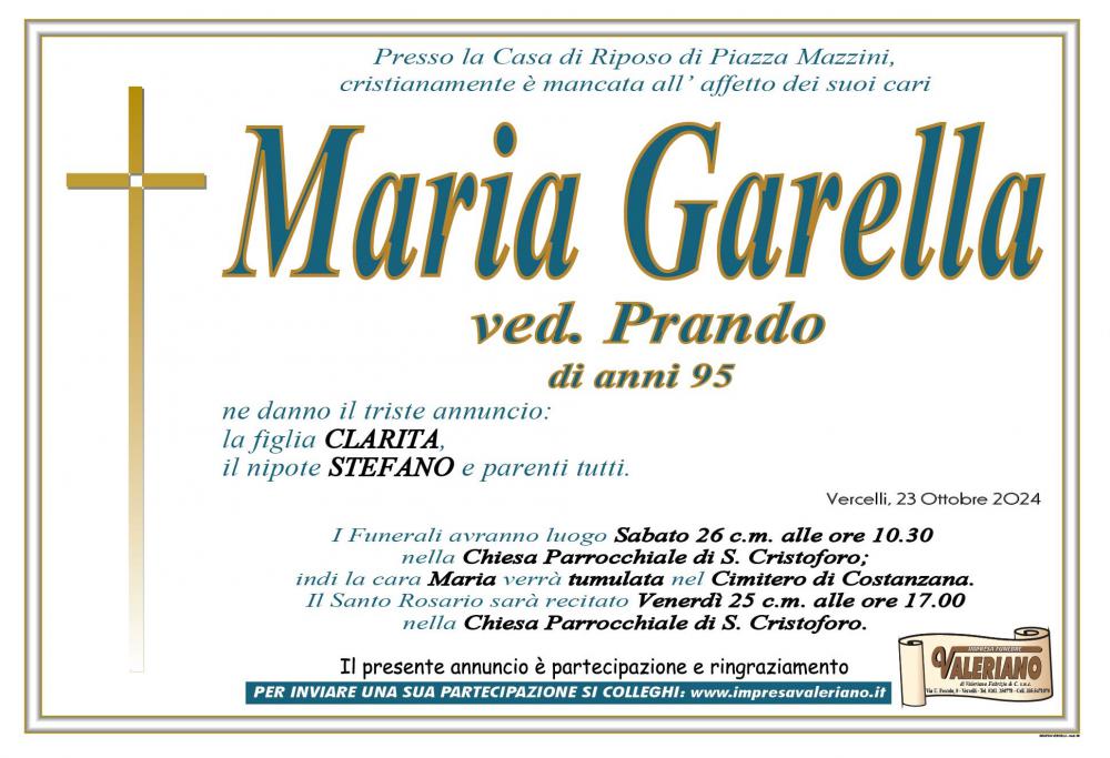 MARIA GARELLA